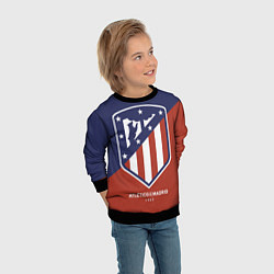 Свитшот детский Atletico Madrid FC 1903, цвет: 3D-черный — фото 2