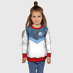 Свитшот детский Manchester City FC: Sport, цвет: 3D-красный — фото 2
