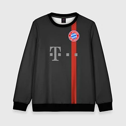 Свитшот детский Bayern FC: Black 2018, цвет: 3D-черный