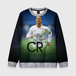 Свитшот детский CR7, цвет: 3D-меланж