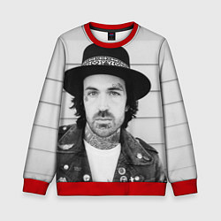 Свитшот детский Yelawolf II: Mono photo, цвет: 3D-красный