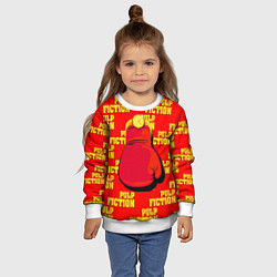 Свитшот детский Pulp Fiction: Boxing glove, цвет: 3D-белый — фото 2