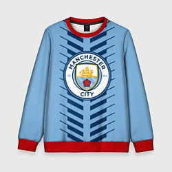 Свитшот детский FC Manchester City: Creative, цвет: 3D-красный