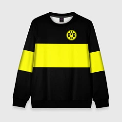 Свитшот детский Borussia 2018 Black and Yellow, цвет: 3D-черный