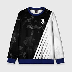 Свитшот детский FC Juventus: Abstract, цвет: 3D-синий