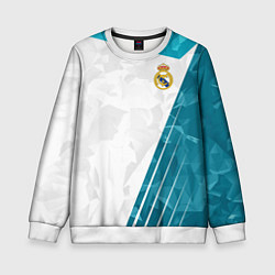 Свитшот детский FC Real Madrid: Abstract, цвет: 3D-белый