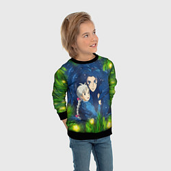 Свитшот детский Хаул, цвет: 3D-черный — фото 2