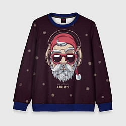 Детский свитшот Who was a bad boy?