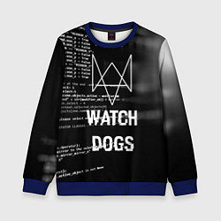 Свитшот детский Watch Dogs: Hacker, цвет: 3D-синий