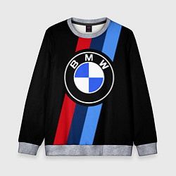 Свитшот детский BMW 2021 M SPORT БМВ М СПОРТ, цвет: 3D-меланж
