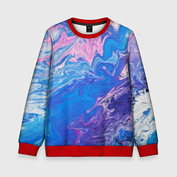 Детский свитшот Tie-Dye Blue & Violet