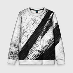 Детский свитшот Белый и черный