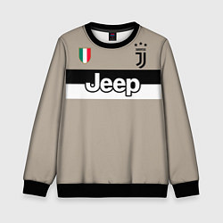 Свитшот детский FC Juventus: Away 18/19, цвет: 3D-черный