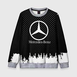 Свитшот детский Mercedes-Benz: Black Side, цвет: 3D-меланж