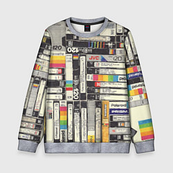 Детский свитшот VHS-кассеты