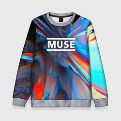 Свитшот детский Muse: Colour Abstract, цвет: 3D-меланж