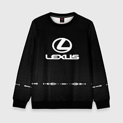 Свитшот детский Lexus: Black Abstract, цвет: 3D-черный