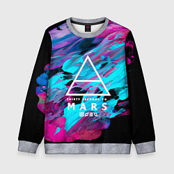 Свитшот детский 30 STM: Neon Colours, цвет: 3D-меланж