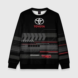 Свитшот детский Toyota TRD, цвет: 3D-черный