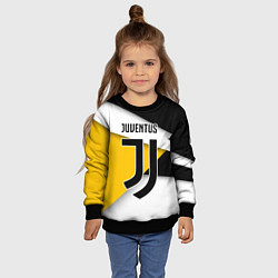 Свитшот детский FC Juventus, цвет: 3D-черный — фото 2