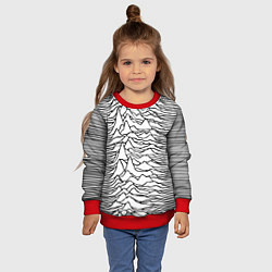 Свитшот детский White Pleasures, цвет: 3D-красный — фото 2