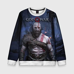 Детский свитшот God of War: Kratos