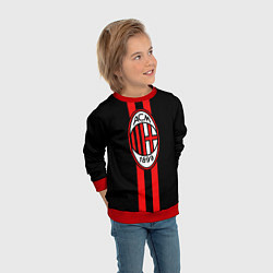 Свитшот детский AC Milan 1899, цвет: 3D-красный — фото 2