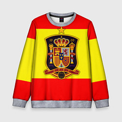 Свитшот детский Сборная Испании, цвет: 3D-меланж