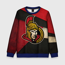 Свитшот детский HC Ottawa Senators: Old Style, цвет: 3D-синий
