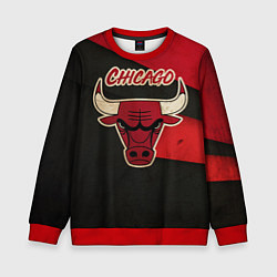 Свитшот детский Chicago Bulls: Old Style, цвет: 3D-красный