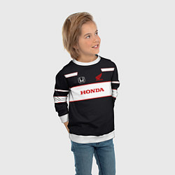 Свитшот детский Honda Sport, цвет: 3D-белый — фото 2