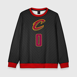 Свитшот детский Cleveland Cavaliers: Kevin Love 0, цвет: 3D-красный