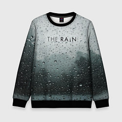 Свитшот детский The Rain, цвет: 3D-черный