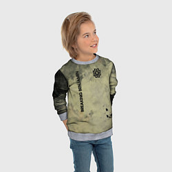 Свитшот детский Breaking Benjamin, цвет: 3D-меланж — фото 2