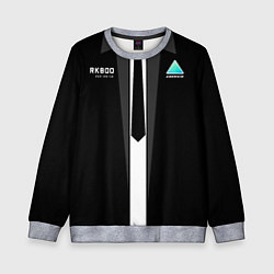 Свитшот детский RK800 Android Black, цвет: 3D-меланж
