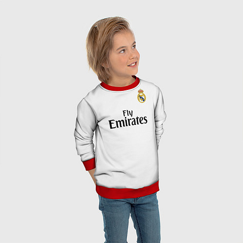 Детский свитшот Modric home 18-19 / 3D-Красный – фото 3