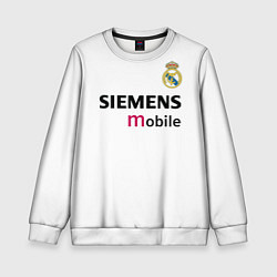 Свитшот детский FC Real Madrid: Beckham Retro, цвет: 3D-белый