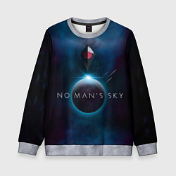Свитшот детский No Man’s Sky: Dark Space, цвет: 3D-меланж