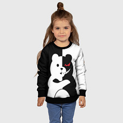 Свитшот детский Monokuma Drae, цвет: 3D-черный — фото 2