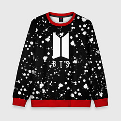 Детский свитшот BTS: White Drops