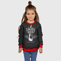 Свитшот детский Hard Rock: Born to be wild, цвет: 3D-красный — фото 2