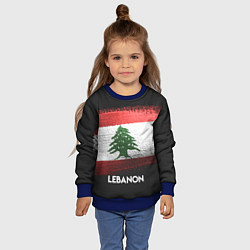 Свитшот детский Lebanon Style, цвет: 3D-синий — фото 2