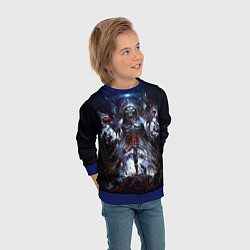 Свитшот детский Overlord, цвет: 3D-синий — фото 2