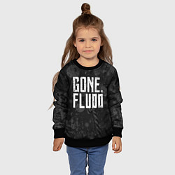 Свитшот детский GONE Fludd Dark, цвет: 3D-черный — фото 2