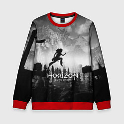 Свитшот детский Horizon Zero Dawn: Dark Runner, цвет: 3D-красный