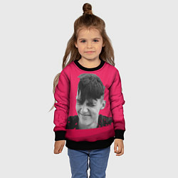 Свитшот детский Тима Белорусских, цвет: 3D-черный — фото 2