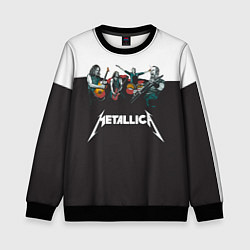 Свитшот детский Metallica, цвет: 3D-черный
