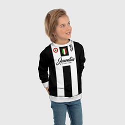 Свитшот детский Ювентус, цвет: 3D-белый — фото 2