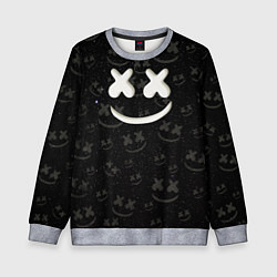 Свитшот детский Marshmello Cosmos pattern, цвет: 3D-меланж