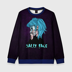Свитшот детский Sally Face, цвет: 3D-синий